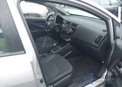 2016 Kia Rio Lx из США, поврежденный, VIN KNADM4A39G6576552